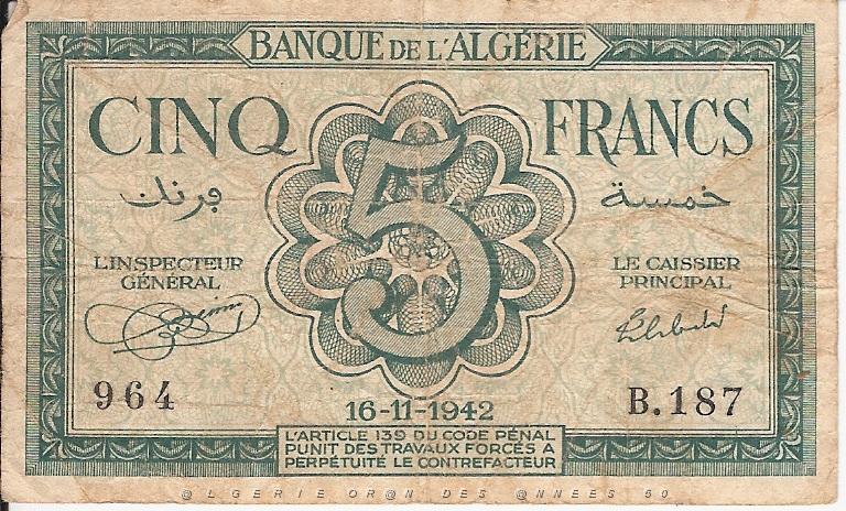 Algerie 1942 - cinq francs.jpg